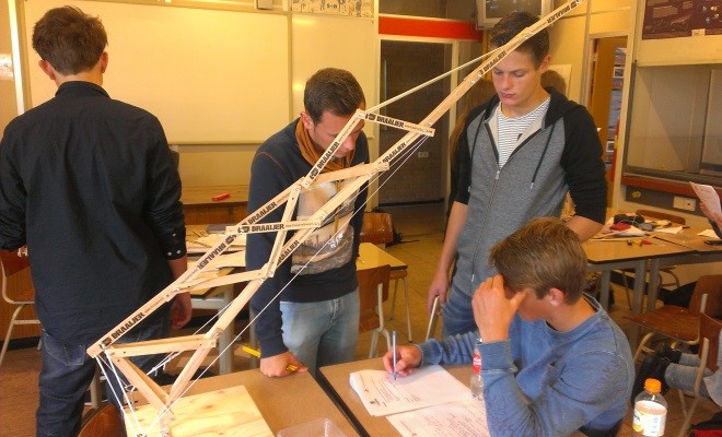 Constructie-lessen voor HAVO-5-leerlingen CSG Dingstede Meppel