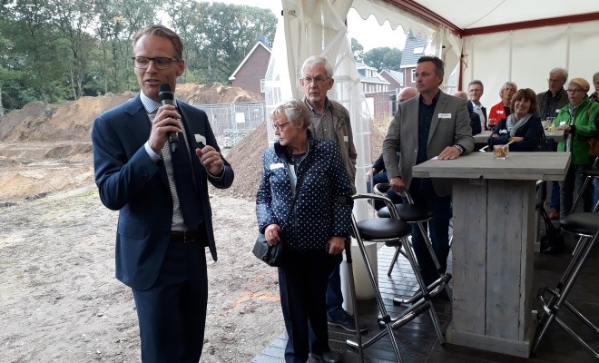 Feestelijk start bouw 40 appartementen Den Bergh te Soesterberg