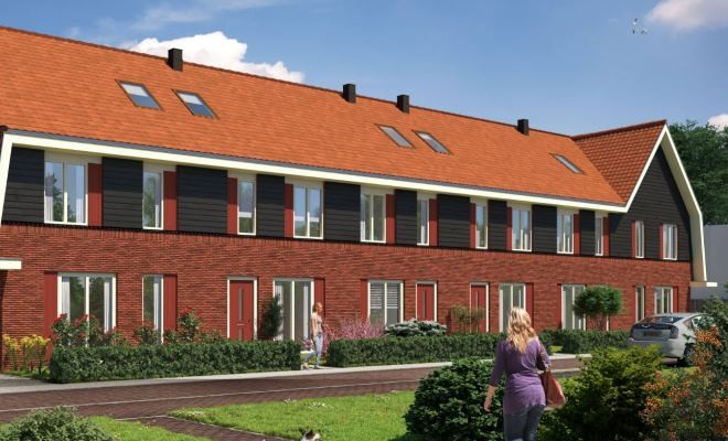 Geslaagde start bouw 18 woningen Waterlanden II te Doornspijk!