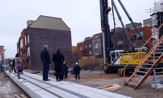 Officiële start bouw Superlofts te Delft
