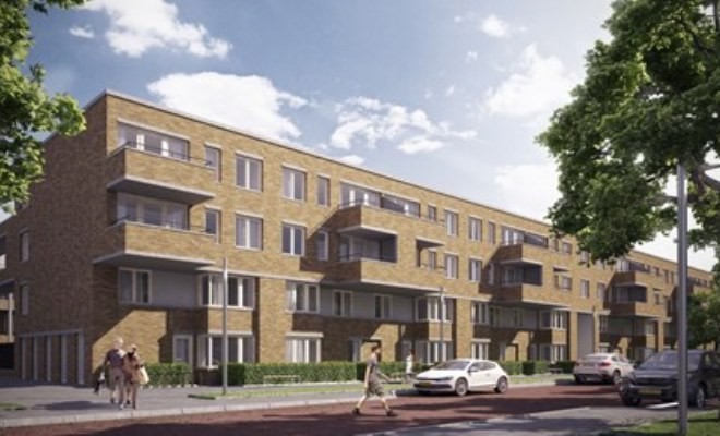 Officiële start  bouw van appartementen in de Kolenkitbuurt te Amsterdam