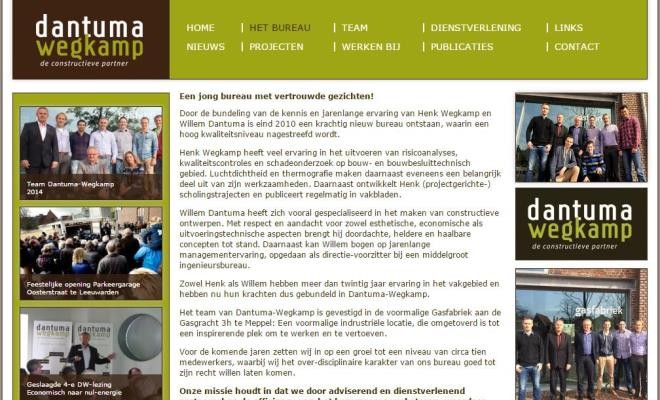 Nieuwe website Dantuma-Wegkamp!