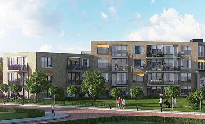 Officiële start bouw 35 appartementen Esdoornstraat te Zwolle
