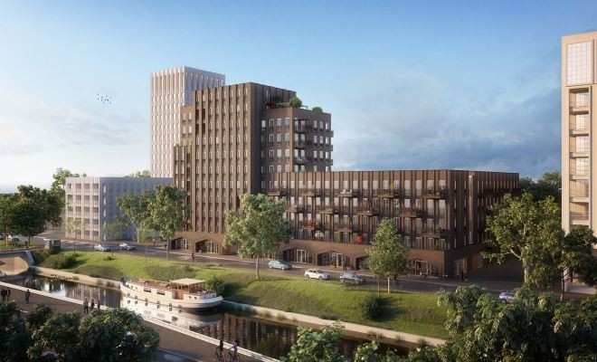 Start bouw appartementen Karaat te Groningen