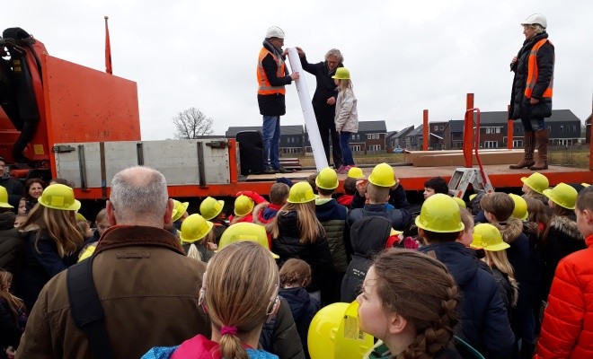 Officiële start bouw Kindcentrum Groote Veen te Eelde