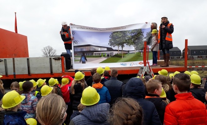 Officiële start bouw Kindcentrum Groote Veen te Eelde